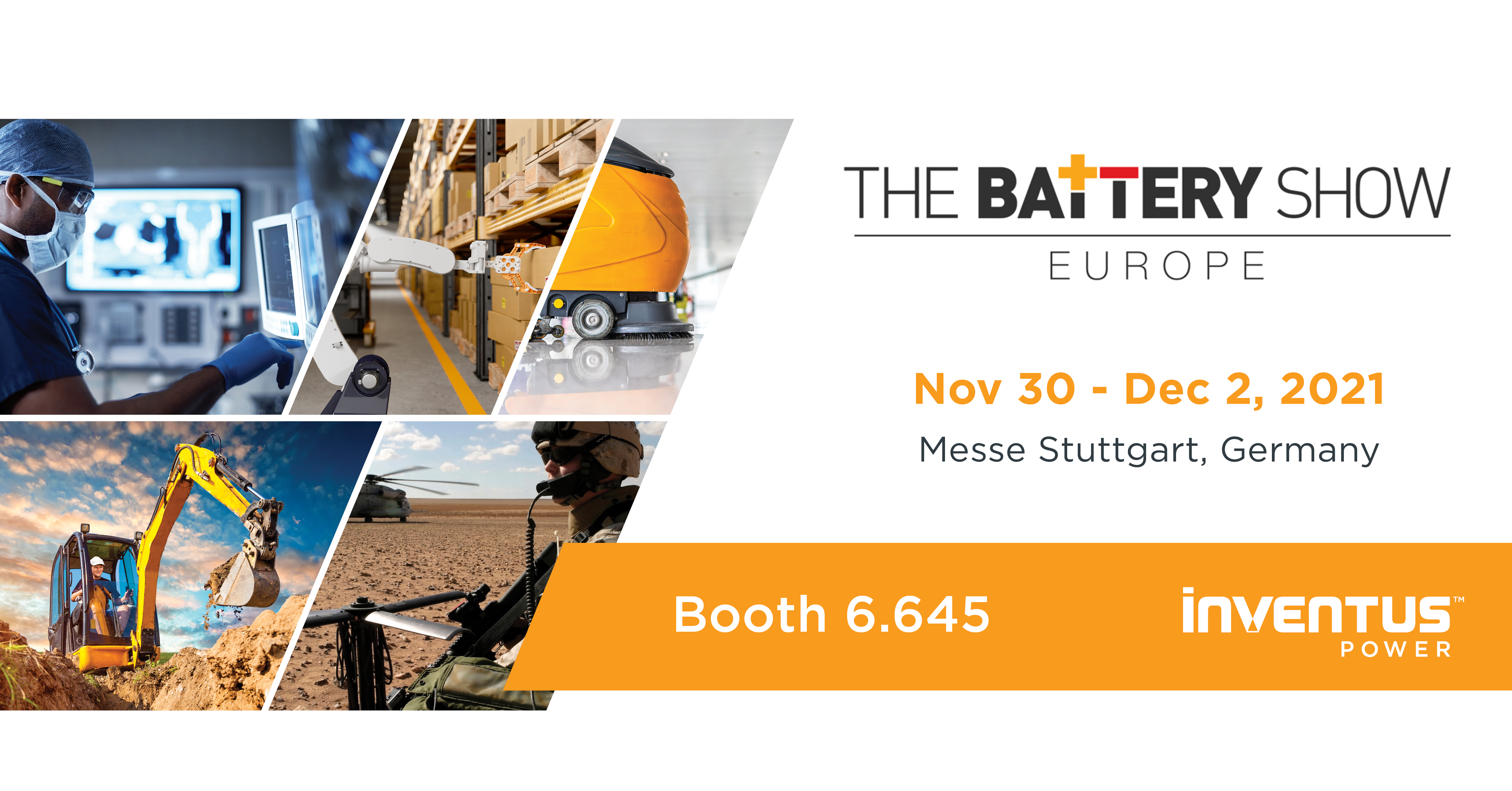 Battery Show Europe 2021 | Inventus Power